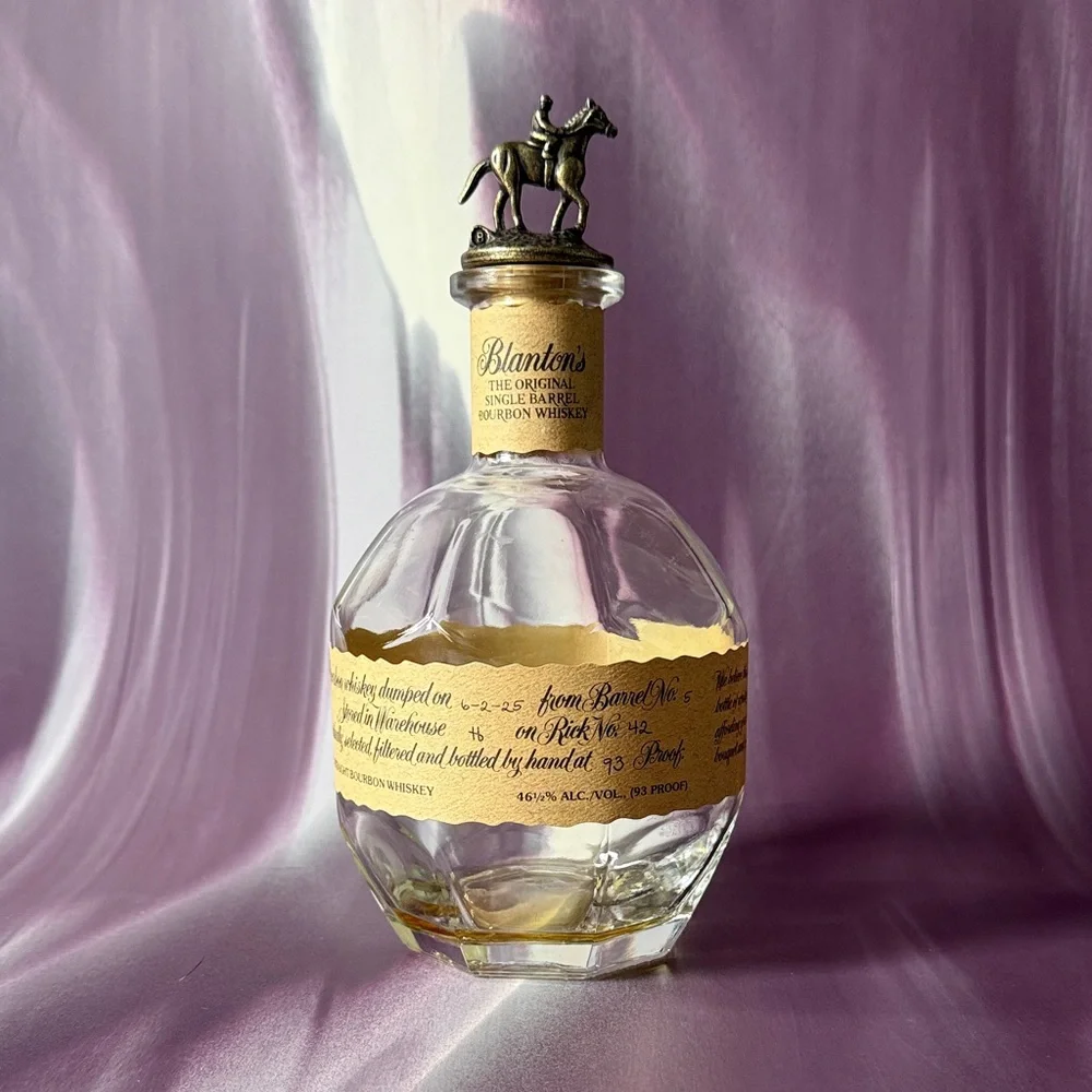 Blanton’s Single Barrel Bourbon Straight Whiskey Cap ‘B’ -EMPTY BOTTLE-